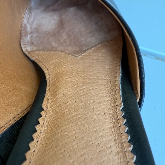 Sarto Elegant Black leather Women's Mules pointy toe size 5.5M - Picture 14 of 14